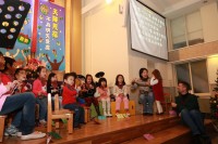 主日學兒童獻唱「最美的禮物」